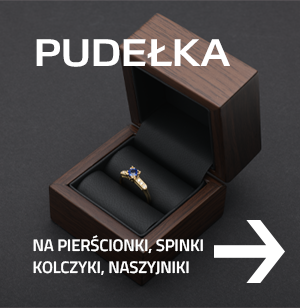 Pudełka na pierścionek, kolczyki, spinki, naszyjnik, bransoletkę.