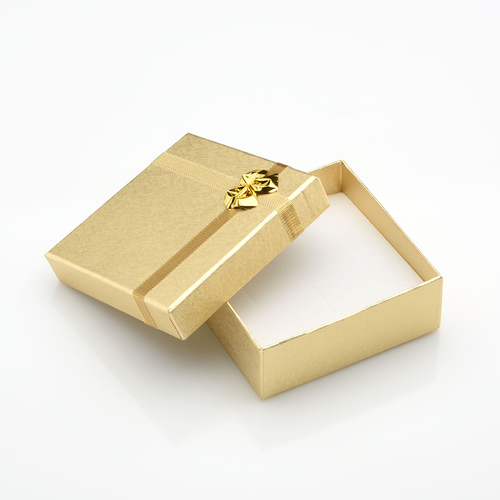 Pudełko na biżuterię - wersja złota